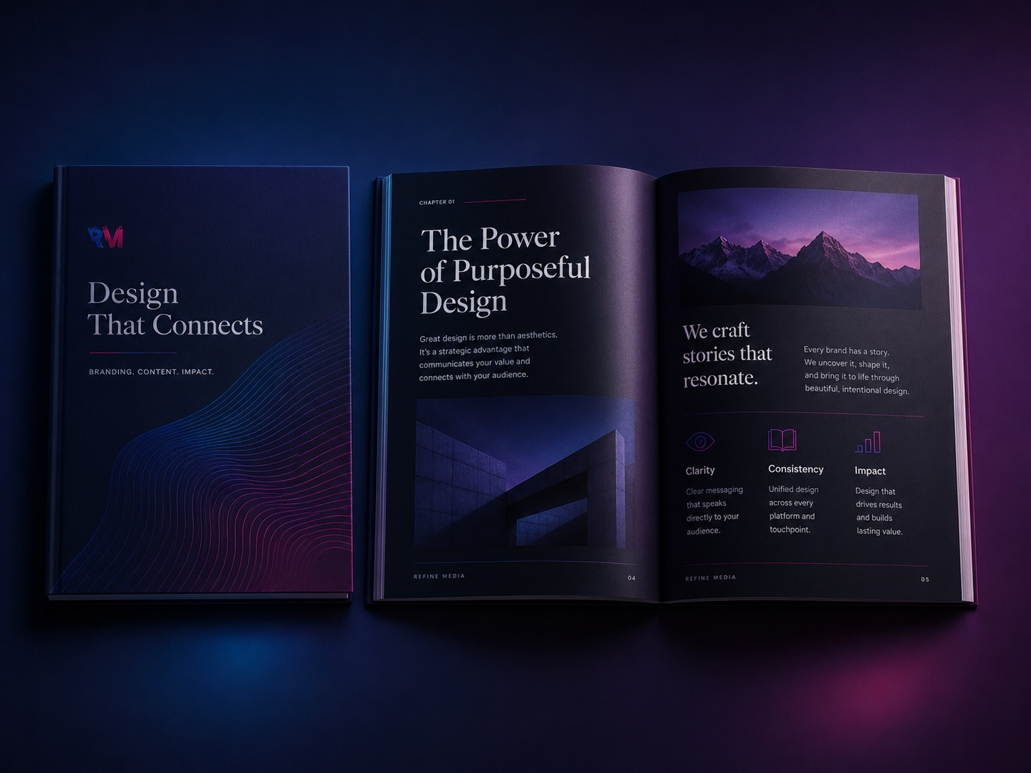 Book and editorial design service preview